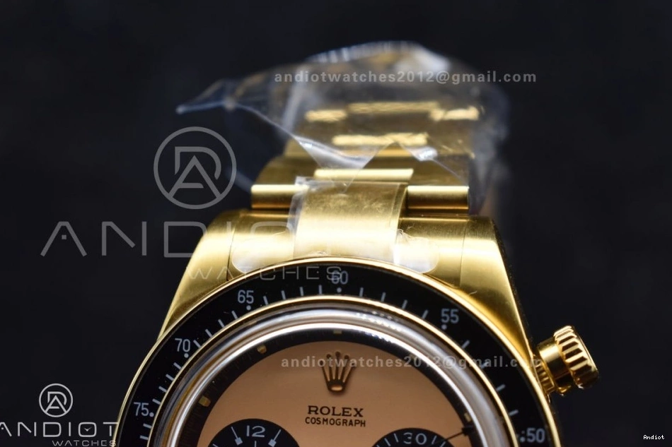 Best Dial YG YG 832 A on Edition YG Youthful Daytona Bracelet Black ADGF 0724